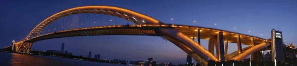 bridge over the river in the city of bangkok, thailand
