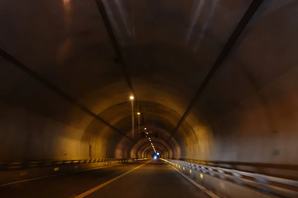 tunnel of the underground in the city