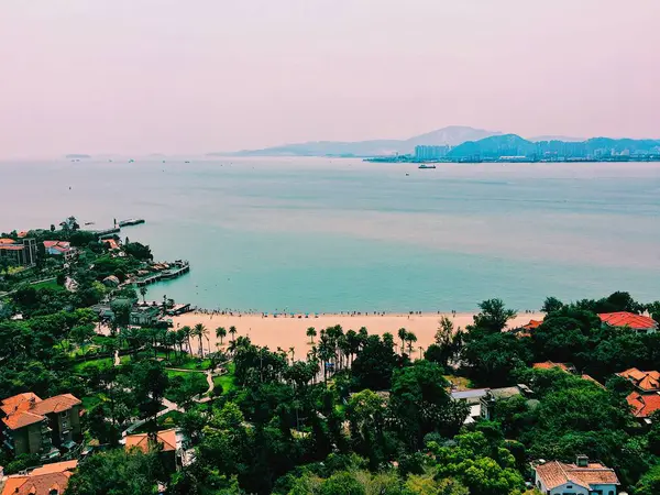 stock image beautiful view of the sea coast