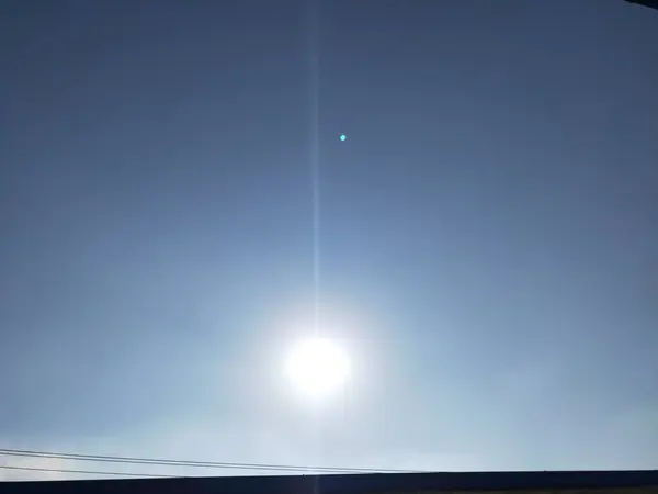 stock image view of the sky and clouds