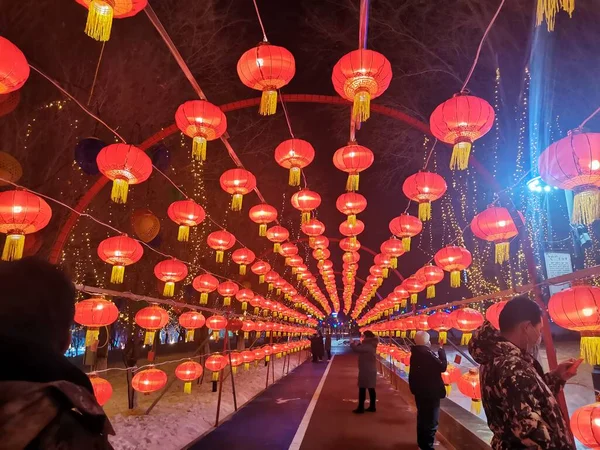 chinese new year, lanterns, red lantern, street, christmas, decoration,