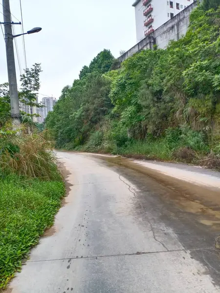 stock image road in the city