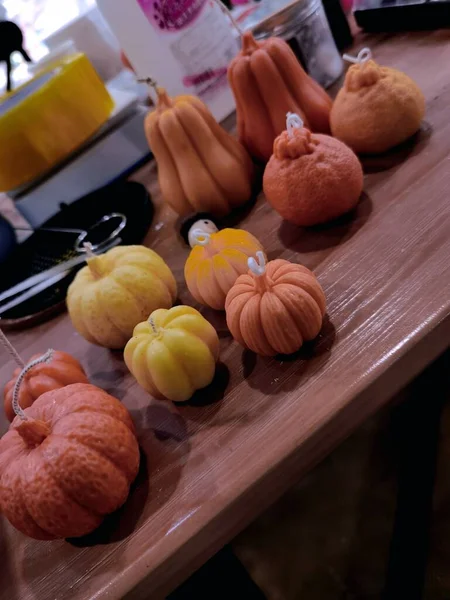 halloween pumpkin cake with pumpkins and fruits