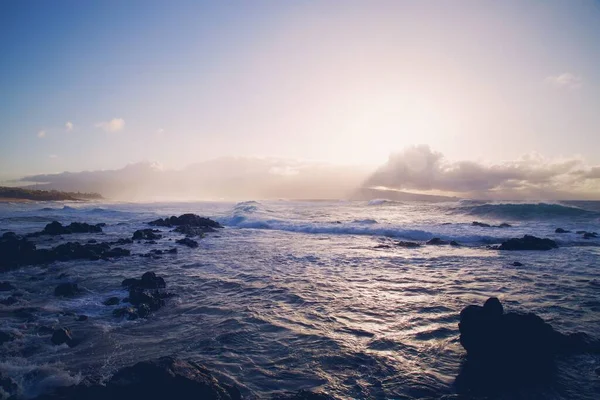 beautiful view of the sea coast