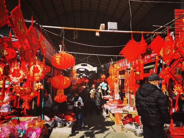 chinese new year market, hong kong