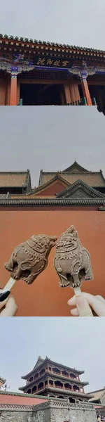 the roof of the house in the city of thailand