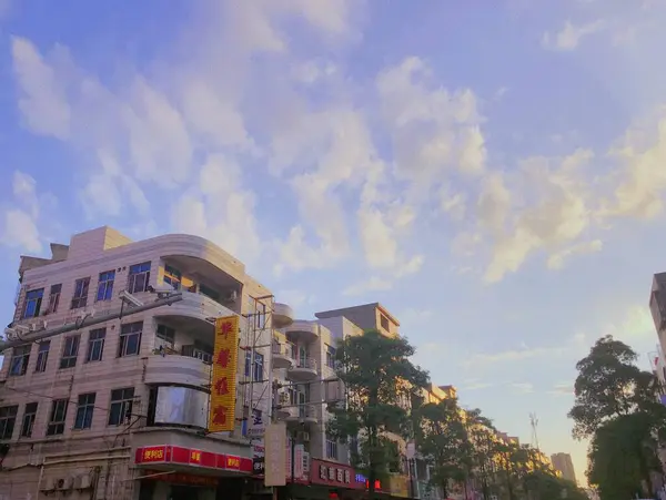 stock image view of the city of barcelona