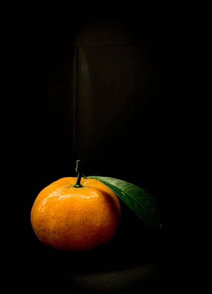 orange with a black background