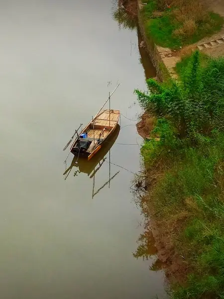 Stock image view of the river in the city