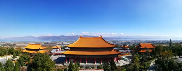 stock image beautiful architecture in the city of china