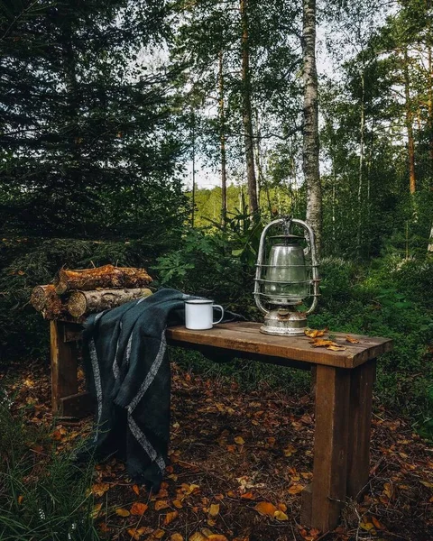 tea in the forest