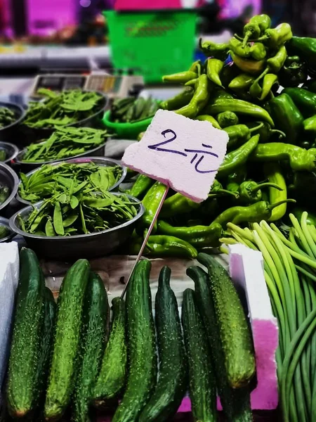 stock image fresh vegetables on the market