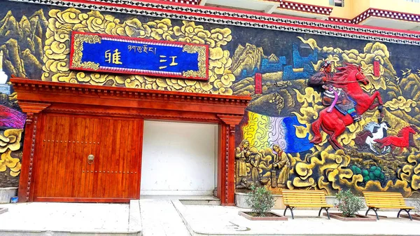 thailand, bangkok, china-august 27, 2018: the temple of the grand palace in the city