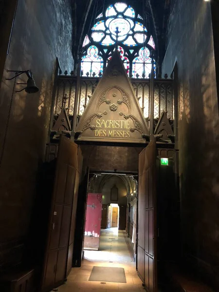 interior of the old church in the city of jerusalem