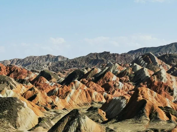 beautiful landscape of the valley of the negev desert in the north of israel