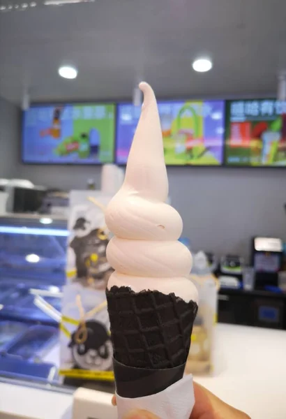 ice cream in the store