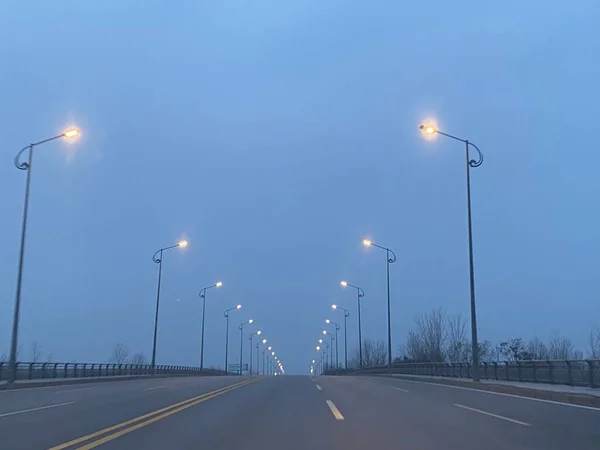 highway road in the city