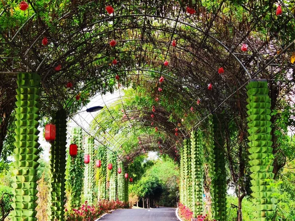 Mooi Botanisch Schot Natuurlijk Behang — Stockfoto