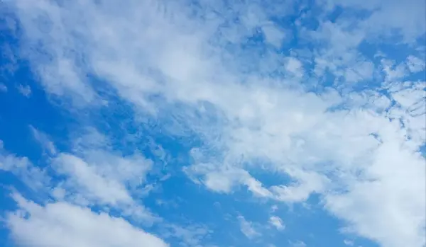 stock image blue sky with white clouds