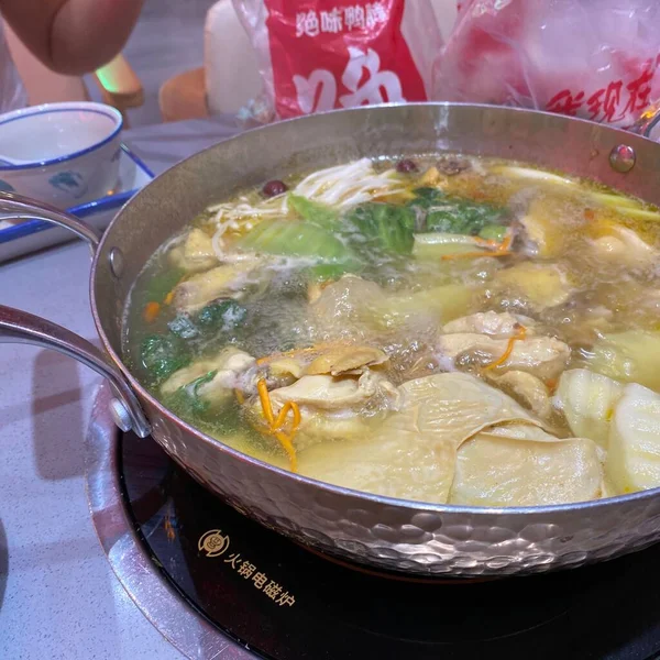 stock image close up view of delicious asian food