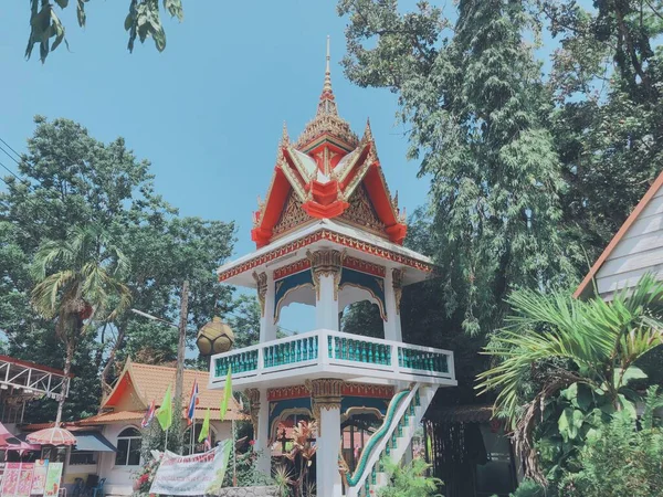 the temple of the emerald buddha in the city of thailand