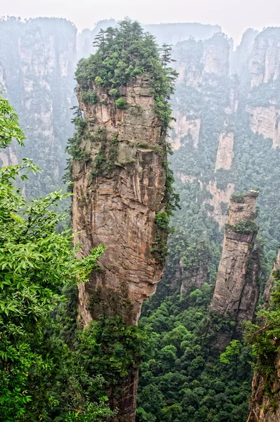 beautiful landscape of the valley of the sacred peak of the state of china