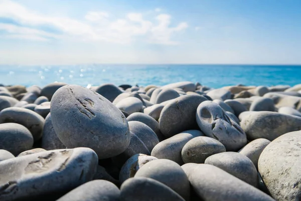 pebble stones on the beach