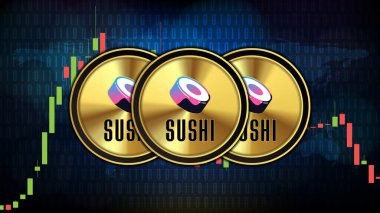 SushiSwap (SUSHI) Fiyat grafiği grafiği dijital kripto para birimi
