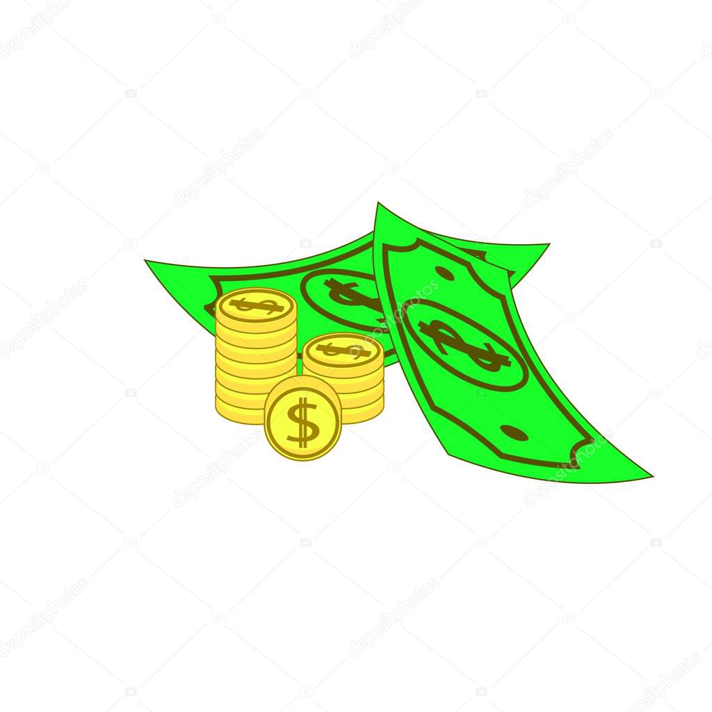 cash, money, profit, income, finance icon by vector design