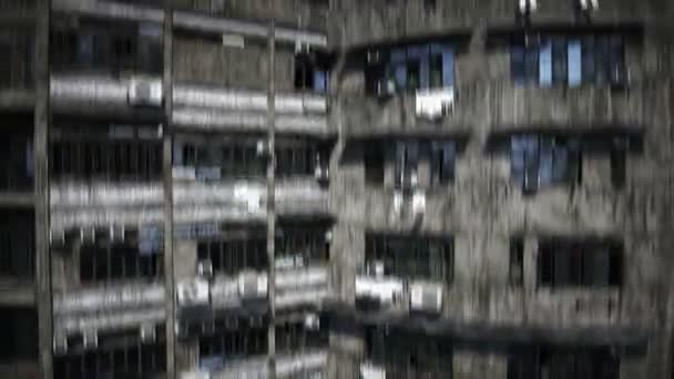 Apocalyptic City Build Overpopulation Problem Realistic Animation Realistic Animation — стоковое видео