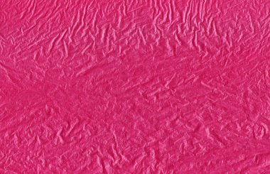 Plastik doku. Pembe plastik. Doku polietilen kırışık plastik..