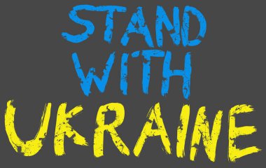 Ukrayna 'nın yanında dur. Ukrayna 'yı Destekle.
