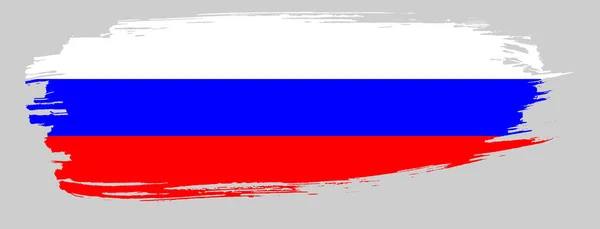 Ruská Vlajka Národní Symbol Ruska — Stock fotografie