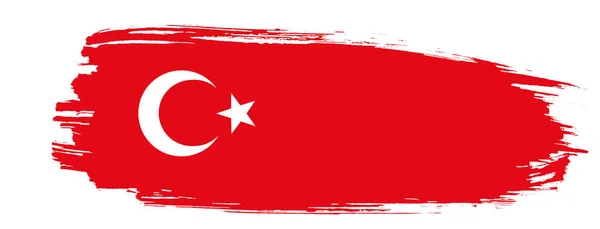 Drapeau Turc Symbole National Turquie — Photo