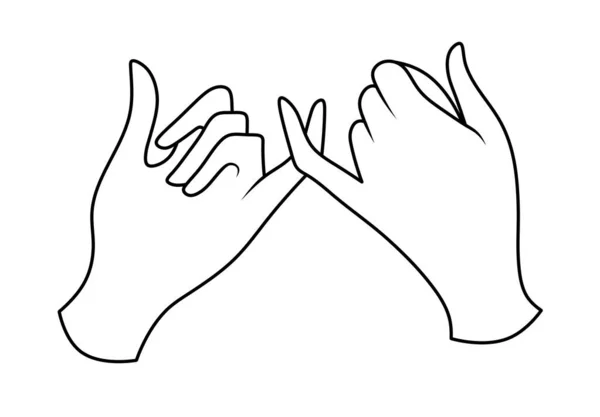 Mão Ilustração Uma Mão Fundo Branco — Fotografia de Stock