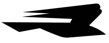 Flying bird. Bird logo. Bird silhouette.