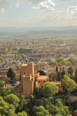 Granada 'nın Alhambrası. Nazari anıtsal kompleksi
