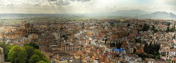 Die Alhambra von Granada. Monumentaler Nazari-Komplex — Stockfoto