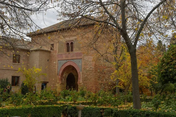 Alhambra z Granady. Nazarský monumentální komplex — Stock fotografie