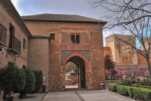 Granada Alhambrája. Nazari monumentális komplexum — Stock Fotó