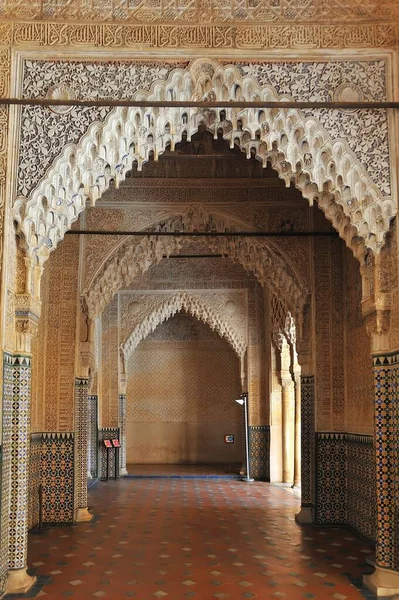 Het Alhambra van Granada. Nazari monumentaal complex — Stockfoto