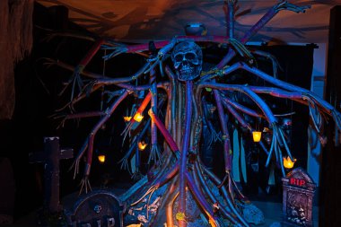 Korku evindeki dehşet geçitleri..