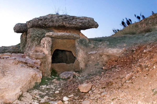 Gorafe Megalitik Parkı. Granada - Endülüs, İspanya. — Stok fotoğraf