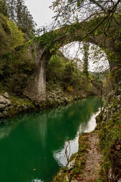 Ponte romana dos Abandames. — Fotografia de Stock