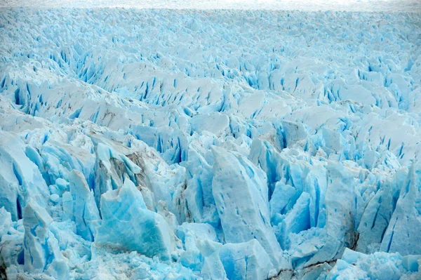 A Perito Moreno gleccser és az Argentin-tó — Stock Fotó