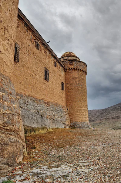 La Calahorra tájai Granadában - Spanyolország — Stock Fotó