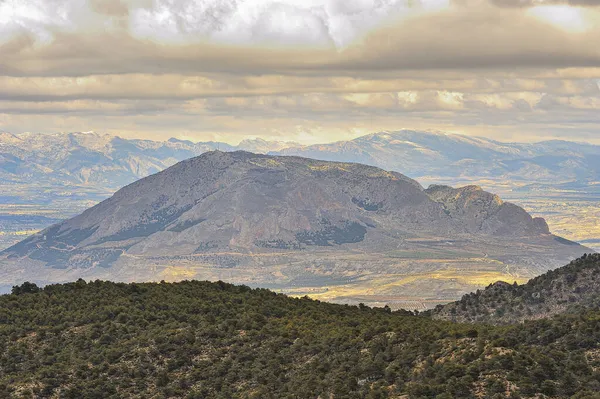 Krajobrazy wnętrza Granady - Andaluzja - Hiszpania — Zdjęcie stockowe