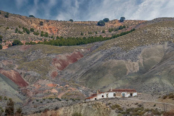 그라나다 - 안달 루시아 - 스페인의 내륙 풍경 — 스톡 사진