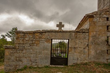 Cantabria 'nın iç kesimlerinde kırsal alanlar - İspanya