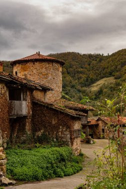 Asturias 'ın iç kesimlerinde kırsal alanlar